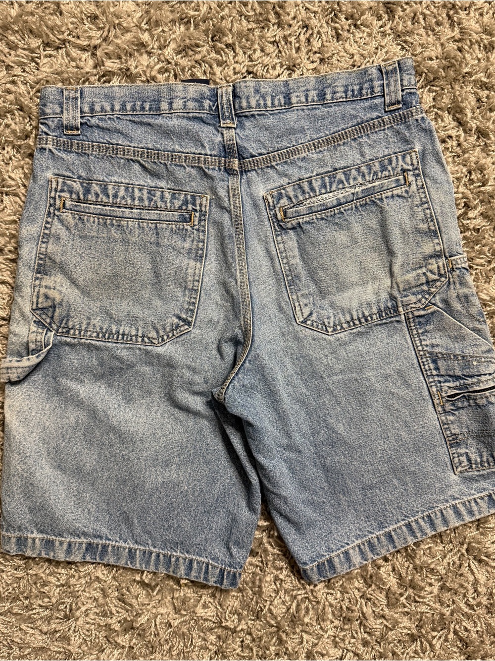 2000s Faded Glory Carpenter Jean Shorts Jorts Size 34